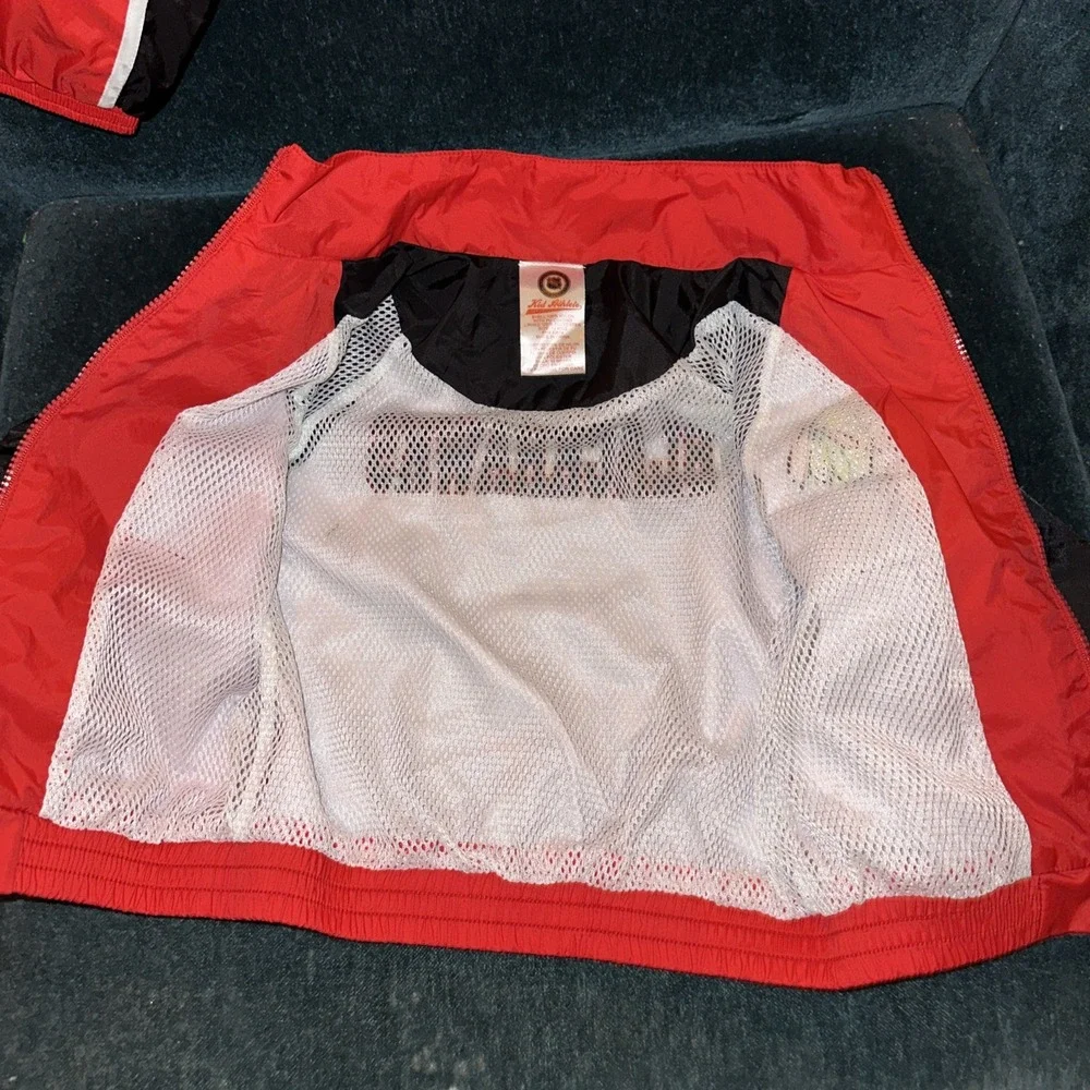 NHL Chicago Blackhawks Vintage Kid Athlete Tracksuit Sz 12months Pants& Jacket